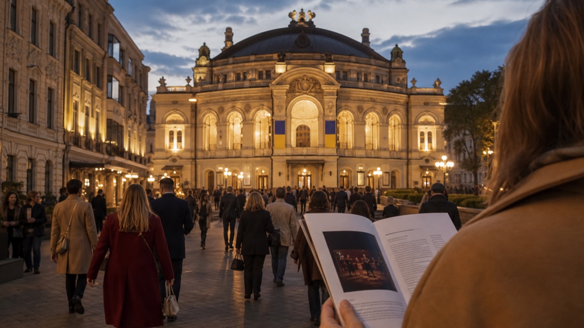 Kulturveranstaltung in der Ukraine